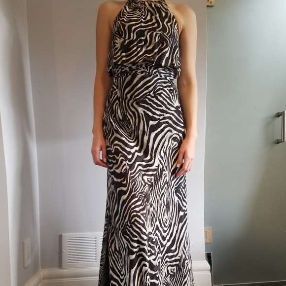 Long cocktail/evening dress - Picture 2 of 4